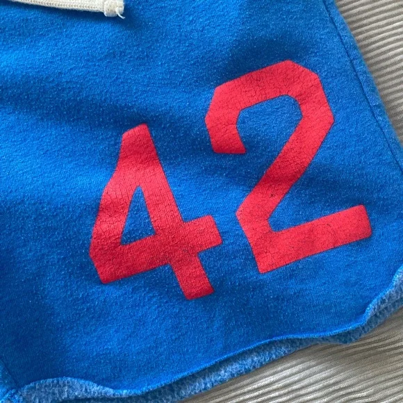 Jackie Robinson #42 Blue Shorts - Roots of Fight - Picture 2 of 5
